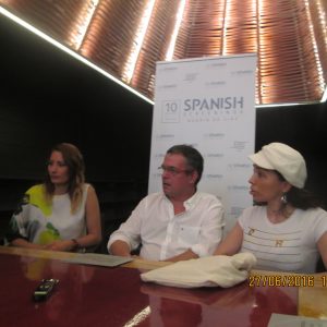  Alex Quiroga, director, Alexandra Torres y Deniss Nassif 