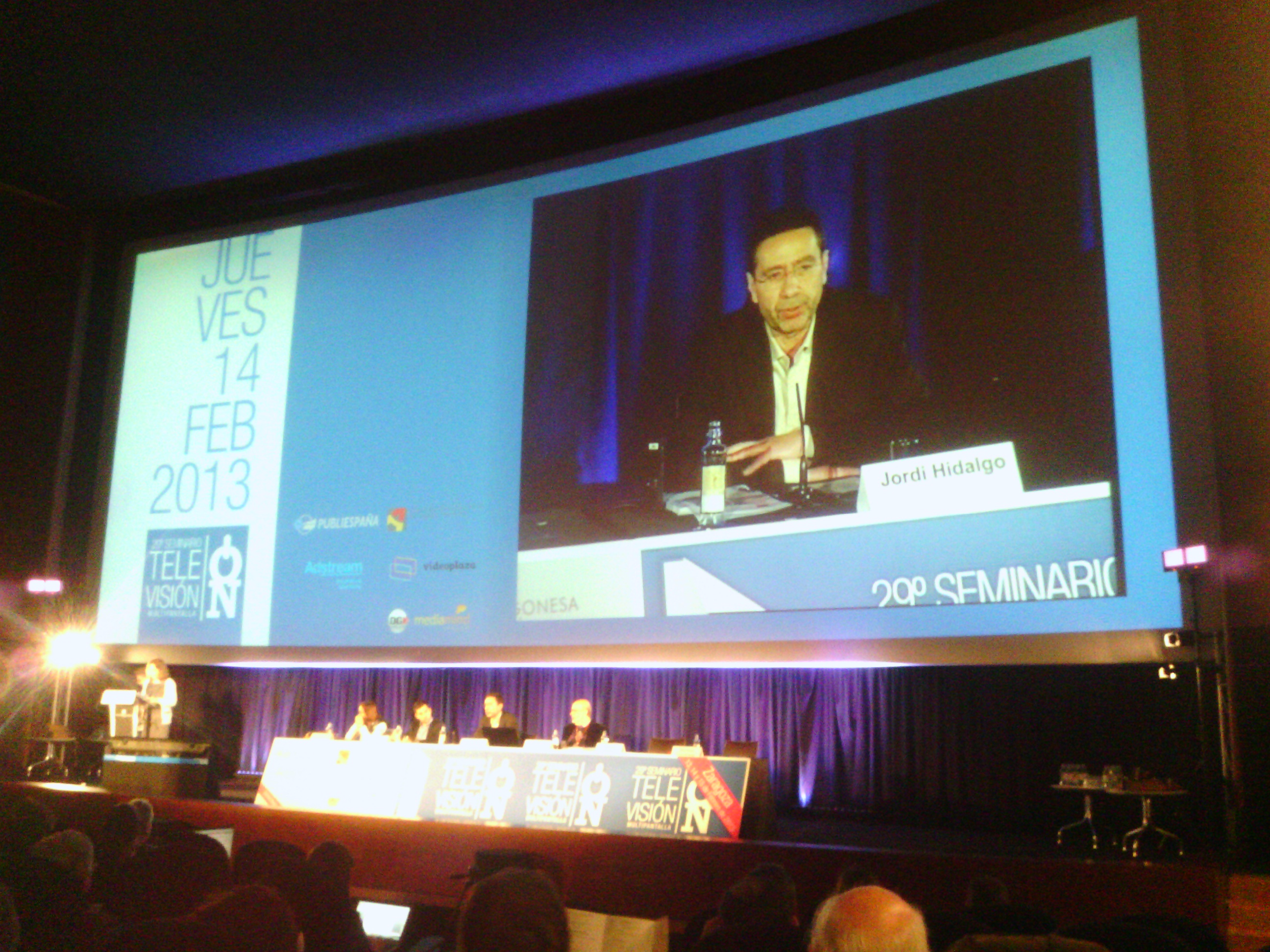 TV ¿trending topic?: Jornadas Aedemo I