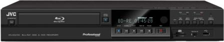 JVC anuncia un nuevo grabador profesional con grabación simultánea Blu-ray+HDD y múltiples interfaces de entrada para integración en cualquier entorno