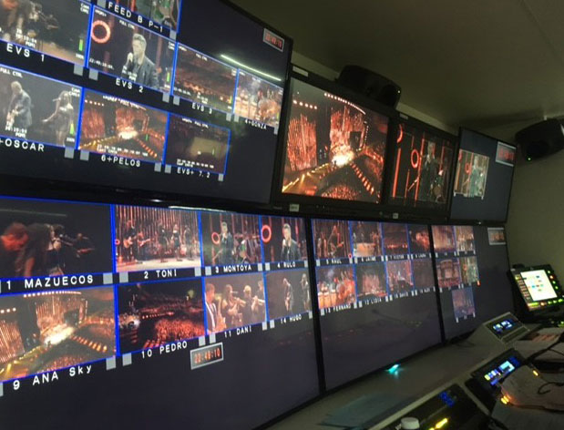 MEDIAPRO trabajó en la producción del macroconcierto de Alejandro Sanz con cuatro realizaciones simultáneas