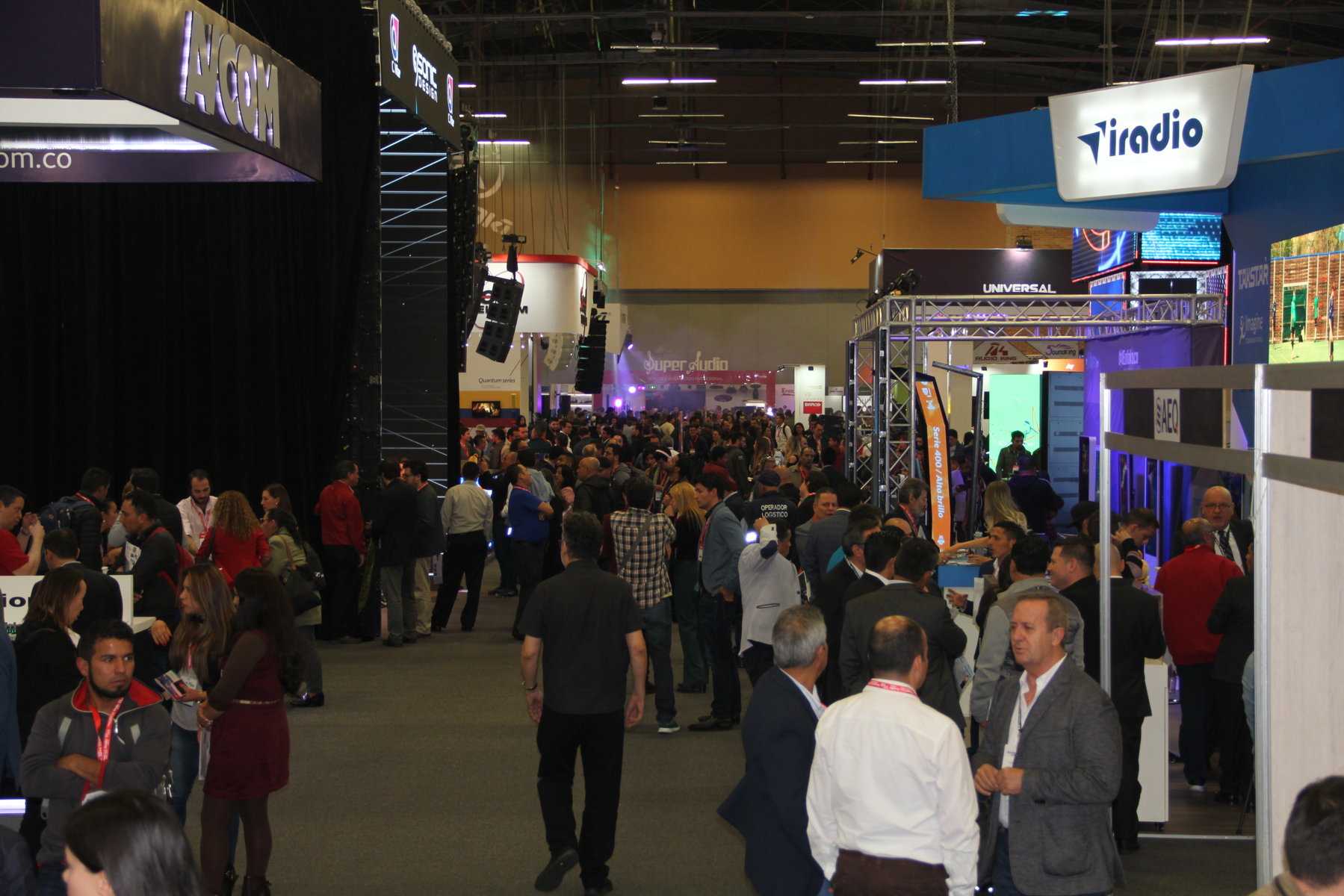 Con éxito terminaron las ferias InfoComm Colombia, TecnoTelevisión & Radio y DataNet Andino