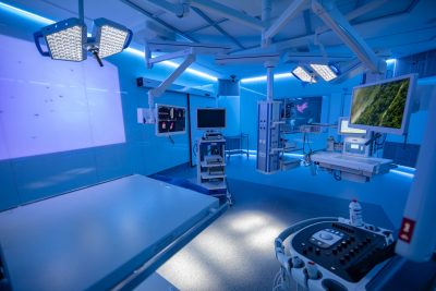 Proyección Christie en los nuevos quirófanos pediátricos del Hospital Sant Joan de Déu de Barcelona