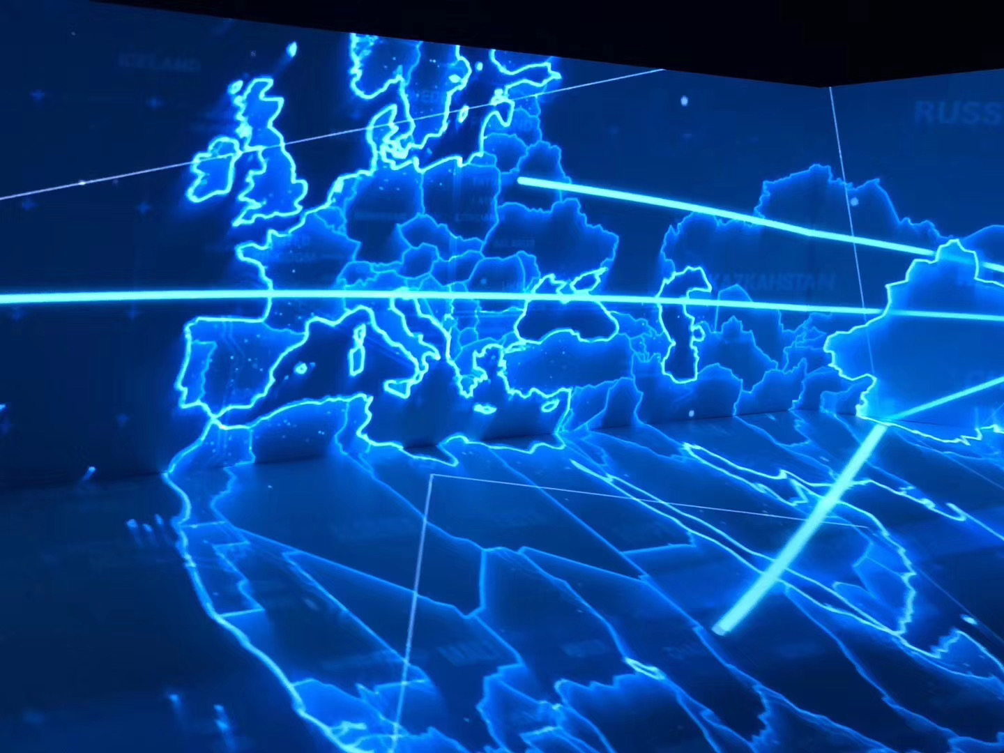 Proyectores láser de la Serie DS de Christie y Pandoras Box en una instalación CAVE de gran poder inmersivo en el Parque de las Ciencias de la Salud de Pekín