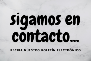 Sigamos en contacto - newsletter image