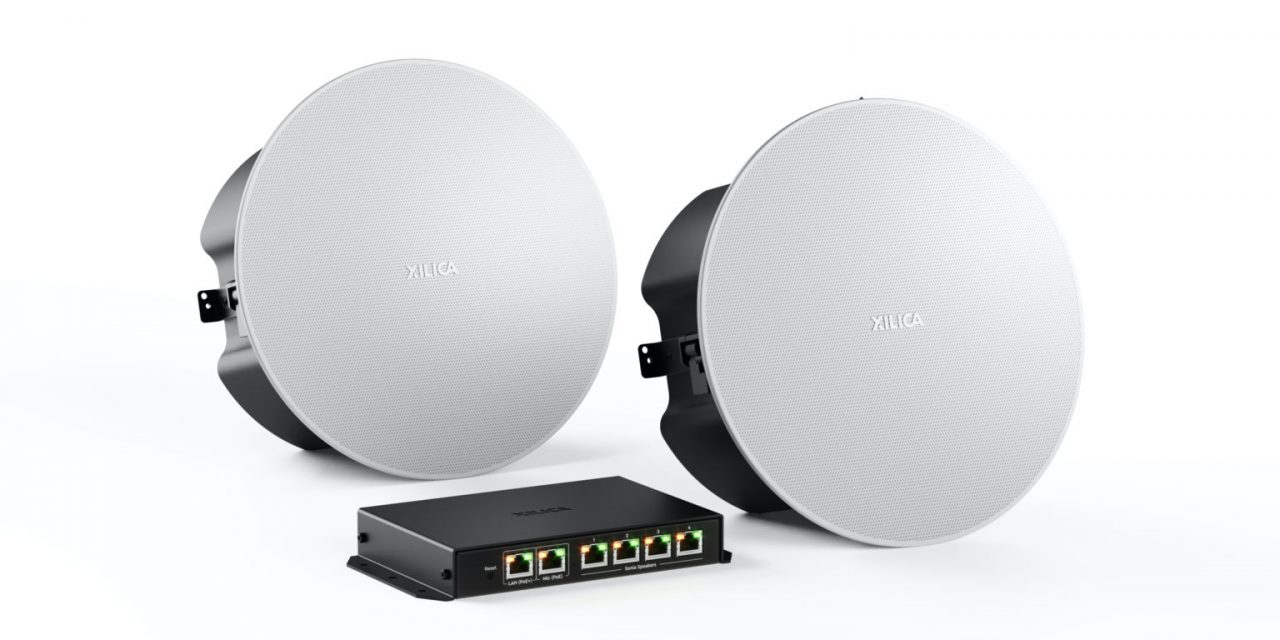Xilica lanza el sistema de altavoces de techo Sonia basado en CatX