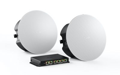 Xilica lanza el sistema de altavoces de techo Sonia basado en CatX