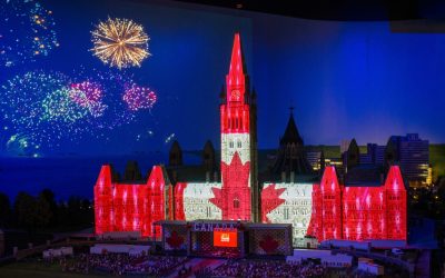 La nueva atracción de Toronto lleva a los visitantes a una exploración inmersiva en miniatura por todo el país con la ayuda de los proyectores Christie