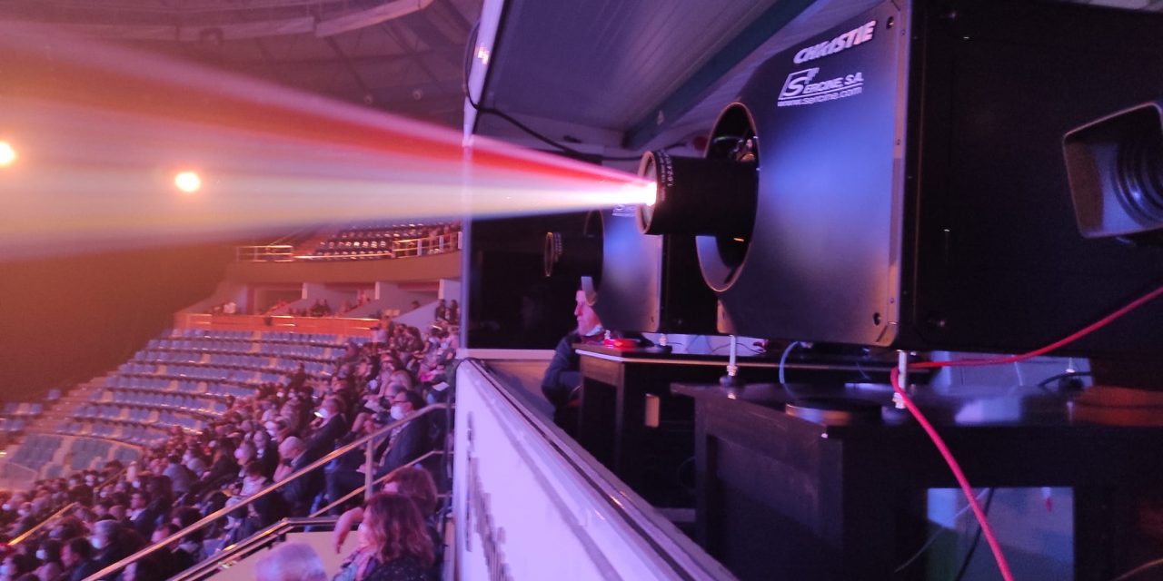 El Festival de Cine de Málaga estrena la proyección láser RGB de la mano de Christie