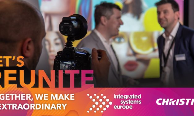 Llamamiento de Christie a reencontrarse e innovar en ISE 2022  ￼