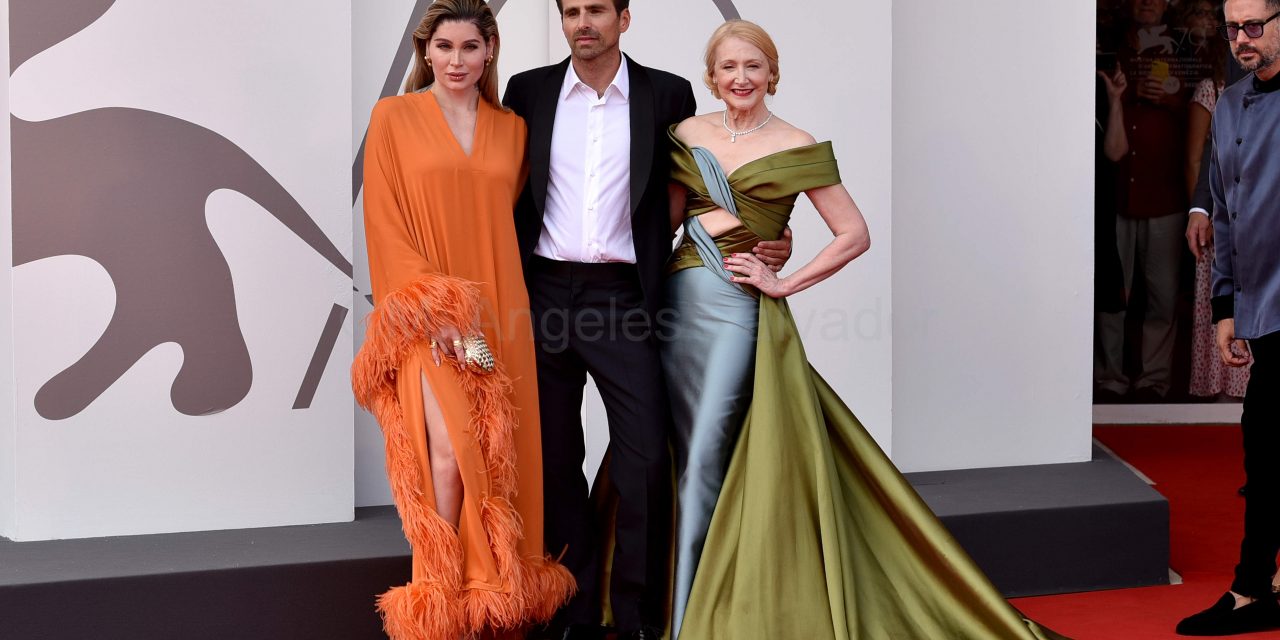 Patricia Clarkson, Andrea Pallaoro, Trace Lysette and Joshua Close presentan la película «Monica» en el 79 Festival de cine de Venecia. Foto ©M. Angeles Salvador