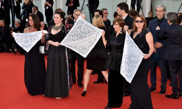 “Argentina, 1985” llega al festival de Venecia con Santiago Mitre, Ricardo Darín, Peter Lanzani, y Alejandra Flechner. Foto ©M. Angeles Salvador