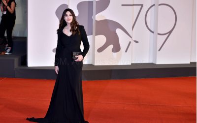 Monica Bellucci en el 79 Festival Internacional de Cine de Venecia con la película “Siccità”. Foto ©M. Angeles Salvador