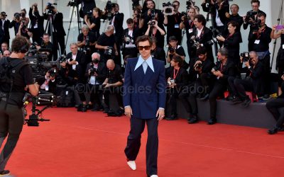 Harry Styles, Olivia Wilde, Nick Kroll, Florence Pugh, Chris Pine, Sydney Chandler y Gemma Chan desfilan por la alfombra roja del Festival de Venecia con «Don’t Worry Darling”. Foto ©M. Angeles Salvador