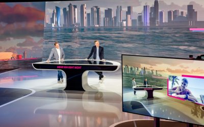 PLAZAMEDIA elige una pantalla LED gigante de Alfalite para su nuevo estudio híbrido de la Copa Mundial de Fútbol