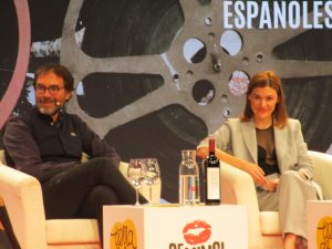 León Siminiani y Marta Nieto