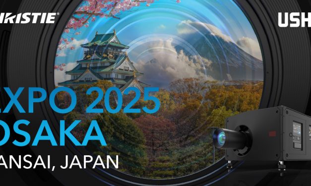 Proyectores RGB de láser puro de Christie iluminan el principal recinto expositivo de la Expo 2025 de Osaka-Kansai, en Japón  