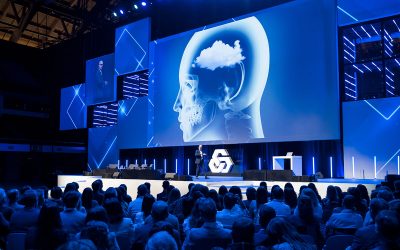 Europalco logra un escenario tecnológico y futurista para el encuentro Caixa Fora da Caixa