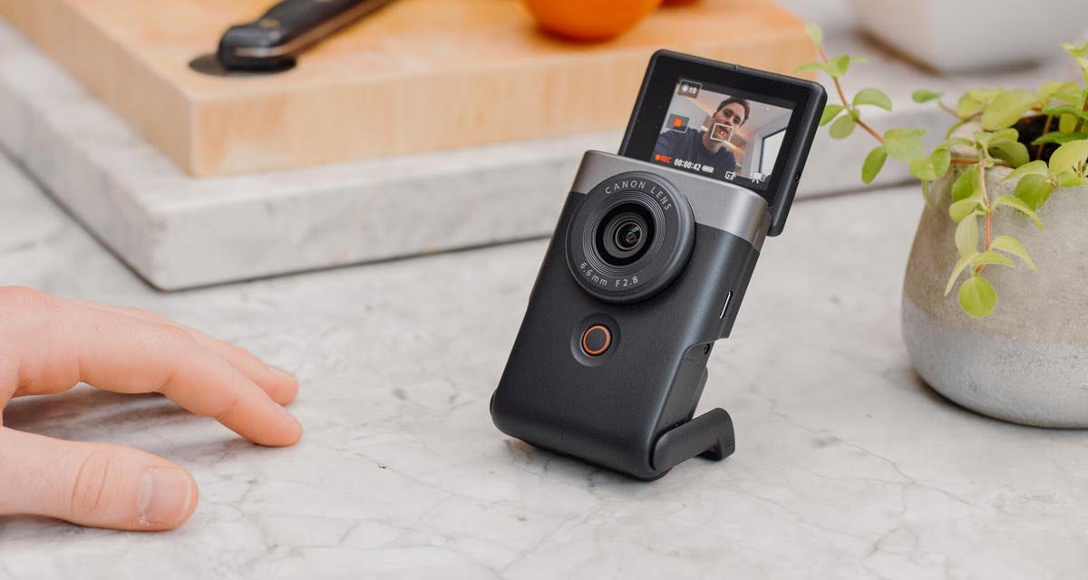 CANON POWERSHOT V10, PARA VLOGGING