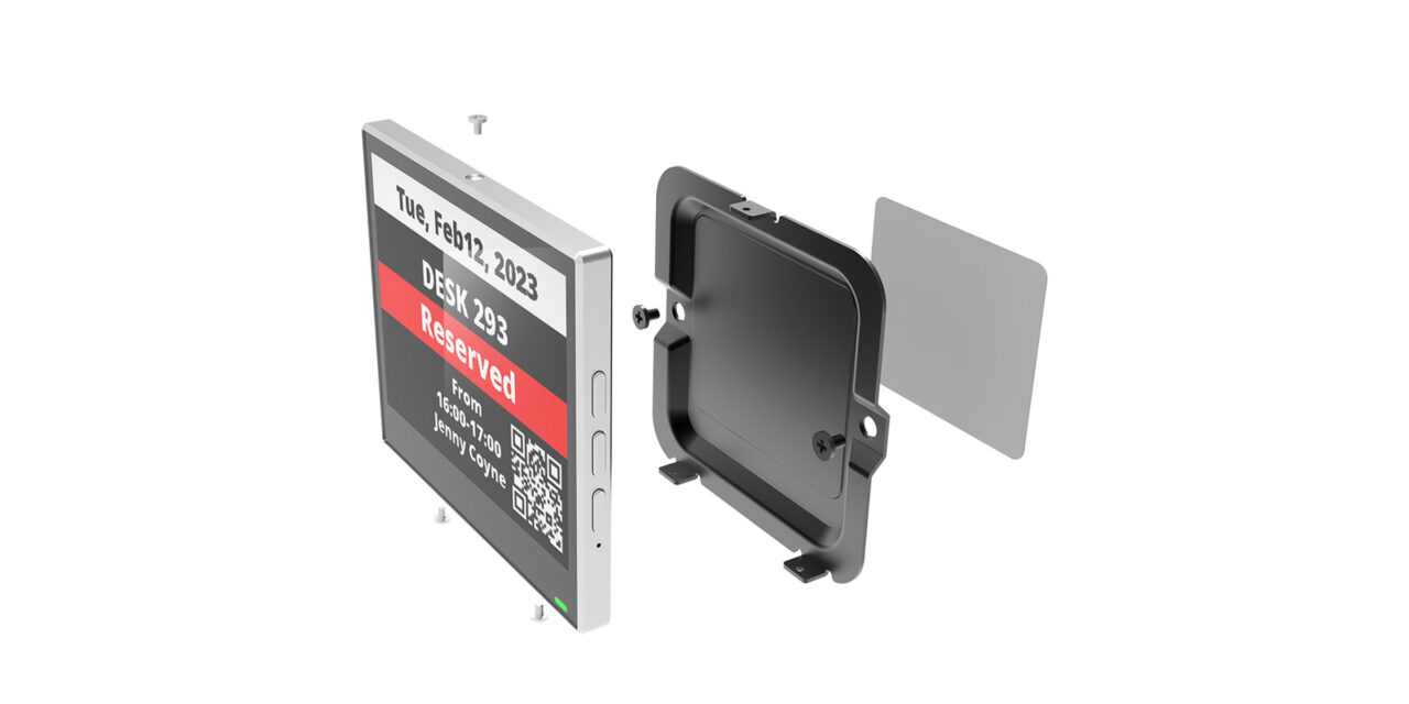 Concept lanza en España las pantallas ePaper de Qbic para señalización y gestión de salas