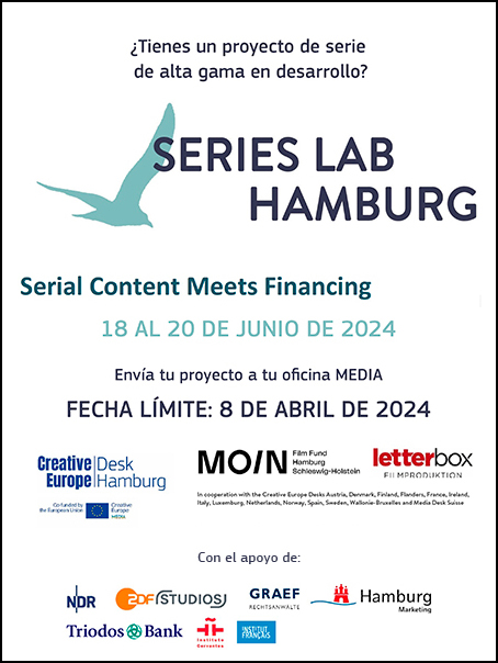 ¿TIENES UN PROYECTO DE SERIE EN DESARROLLO? PRESENTALO A SERIES LAB HAMBURG 2024