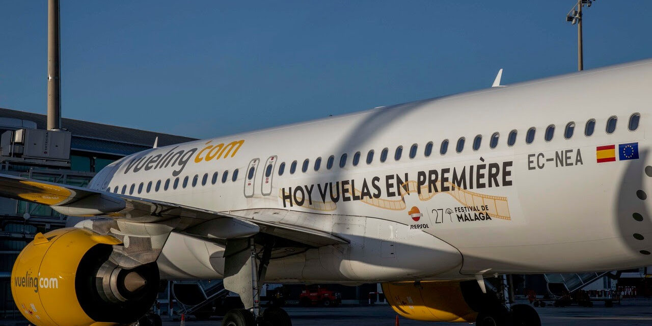 Vueling y Repsol organizan «un vuelo de película» con el Festival de Málaga