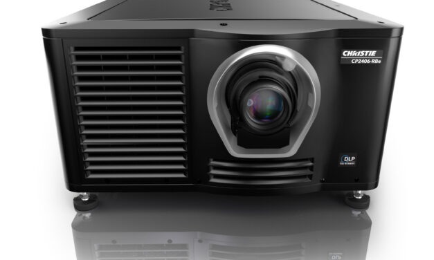Nuevos proyectores láser CineLife+ RBe de Christie con aspectos novedosos y excepcional valor