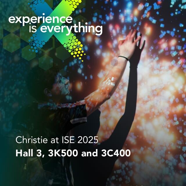 Creatividad y soluciones integradas de Christie en ISE 2025