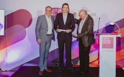 Las Applets de nsign.tv ganan un Digital Signage Award en ISE 2025