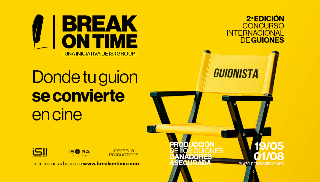 CONCURSO DE GUIONES «BREAK ON TIME»