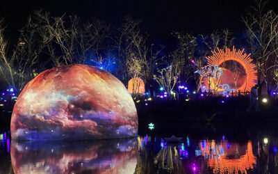 Christie da vida a la primera experiencia inmersiva de mapping sobre montaña, mar y lago en China