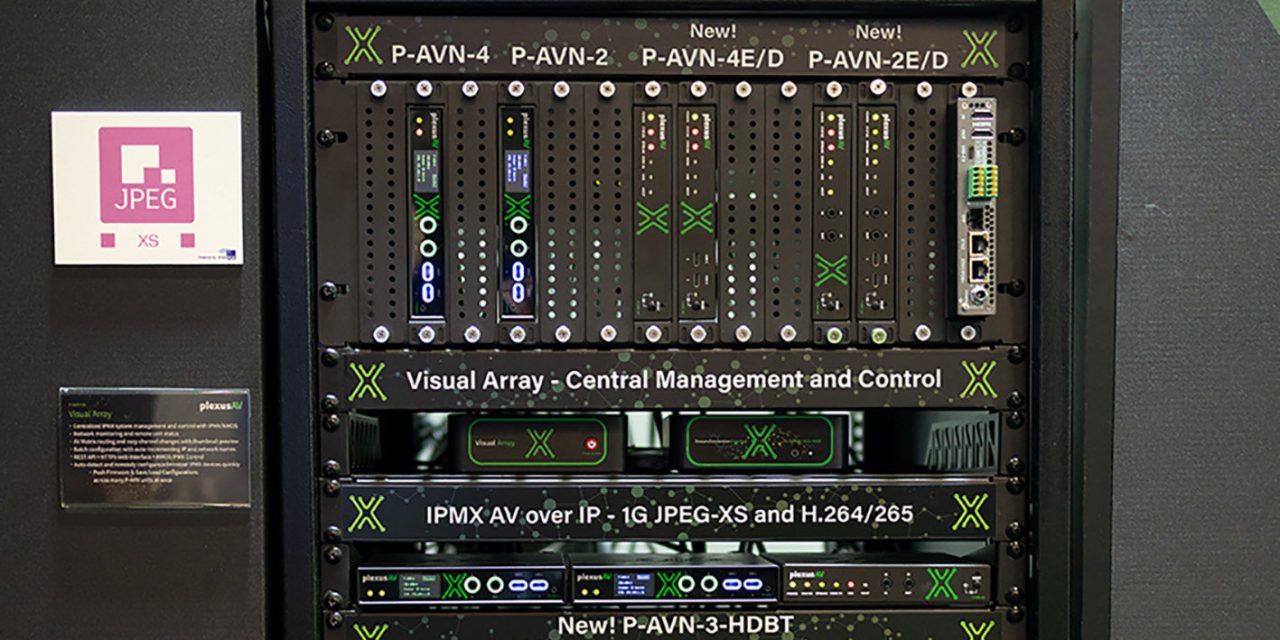 PlexusAV obtiene la certificación oficial IPMX para sus soluciones ‘AV over IP’